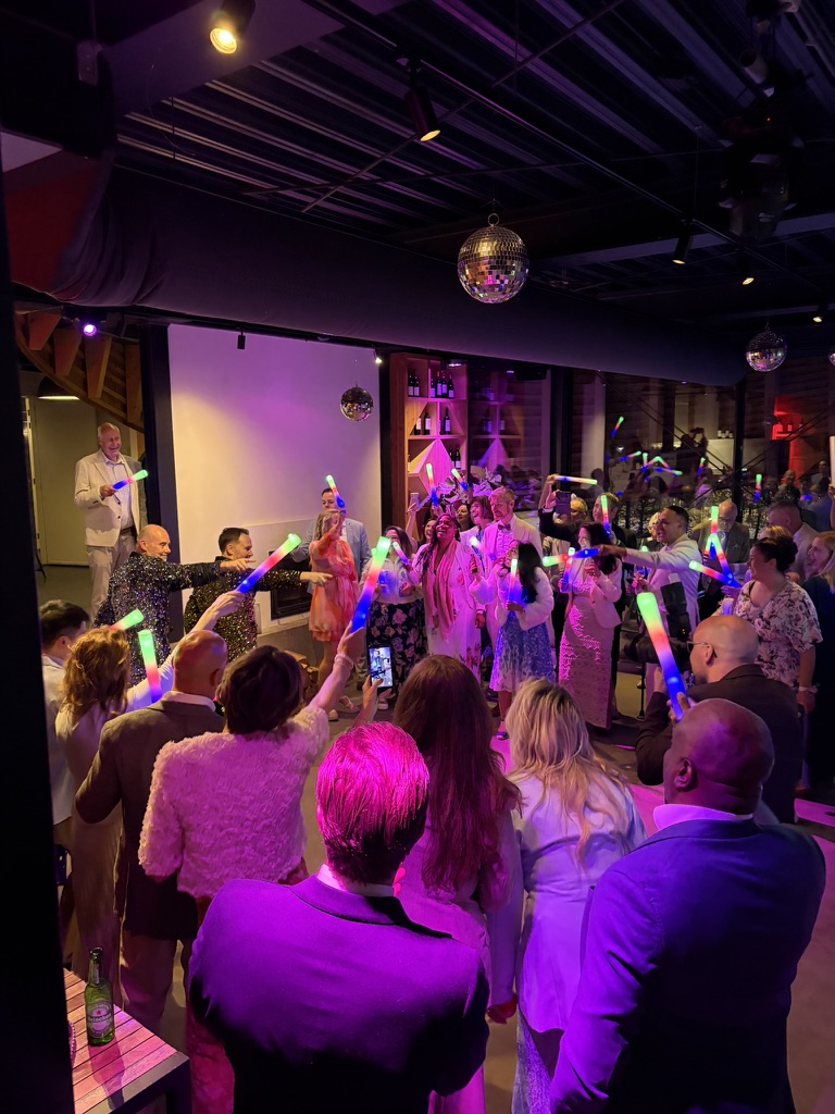 Dansvloer tijdens een feest